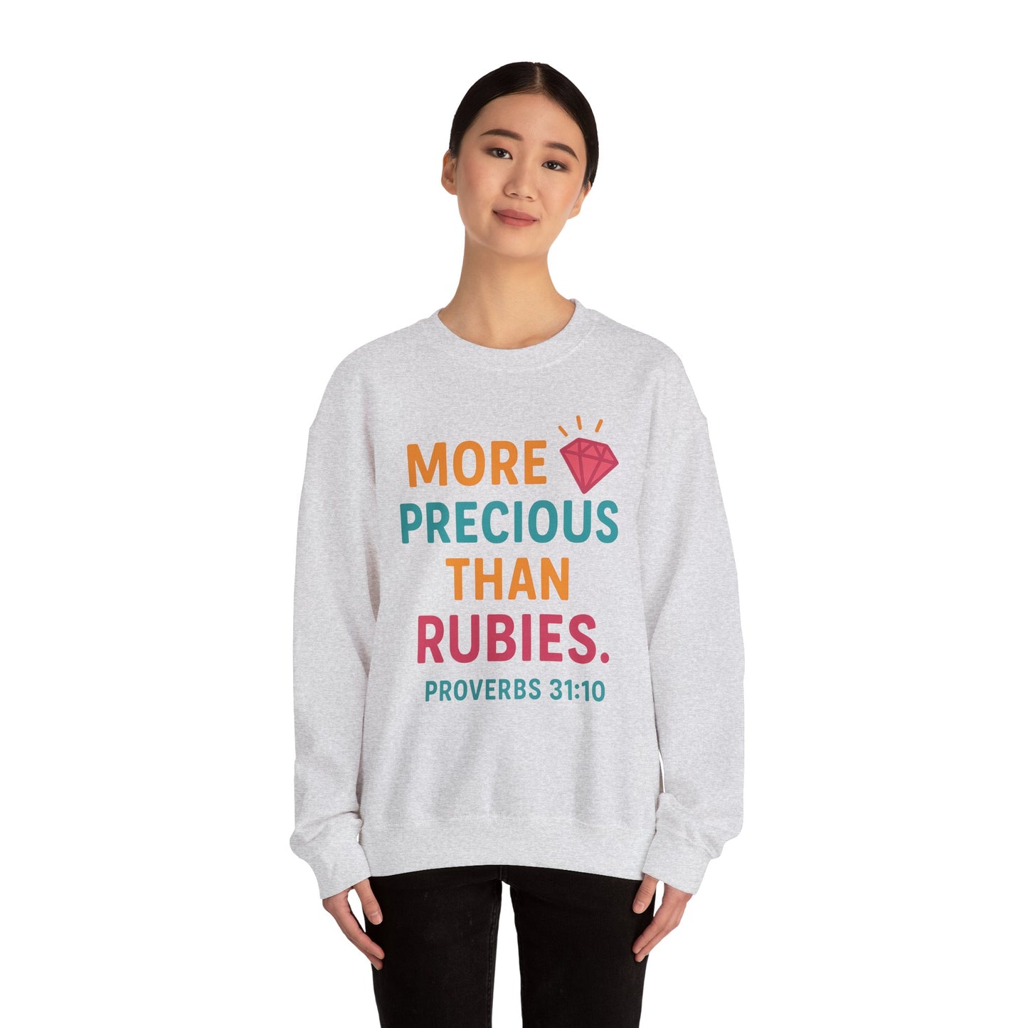 Inspirational Proverbs Sweatshirt | Cozy Crewneck | Gifts for Friends, Bible Verse Apparel, Faith Fashion, Unisex Clothing