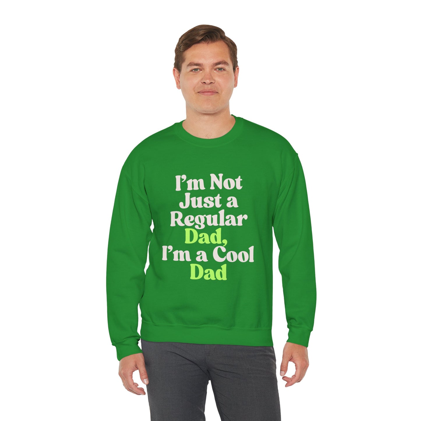 Cool Dad Crewneck Sweatshirt | Unisex Gift for Father's Day, Dad's Birthday, Casual Wear, Funny Gifts for Dads, Relaxed Fit