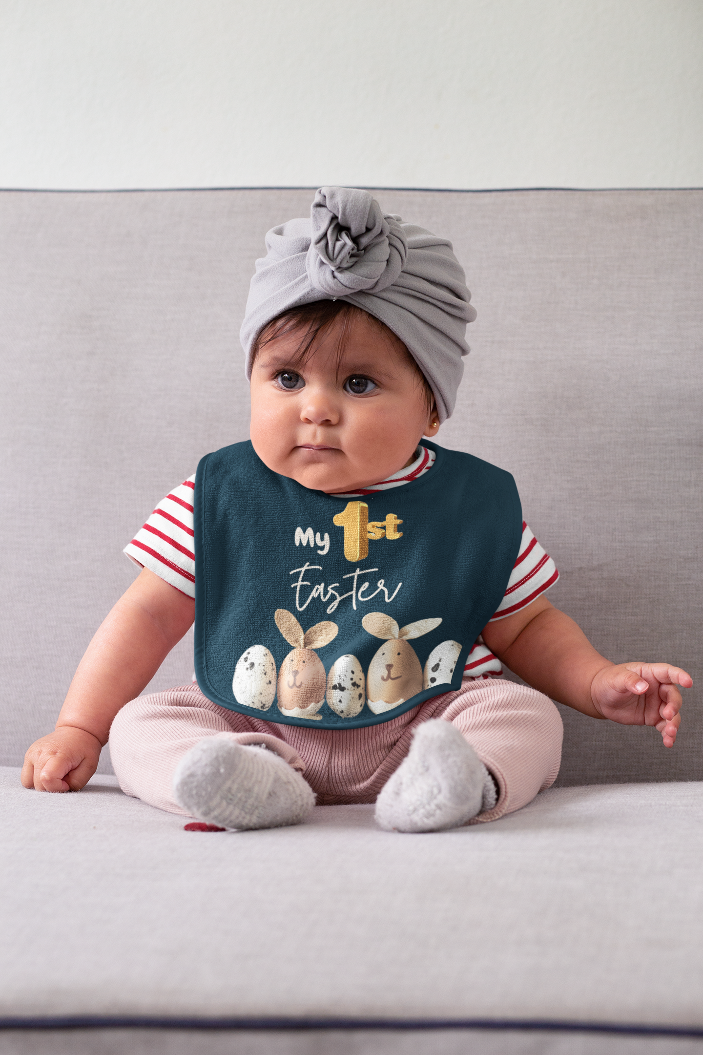 Easter Infant Bodysuit - My 1st Easter Bunny Design