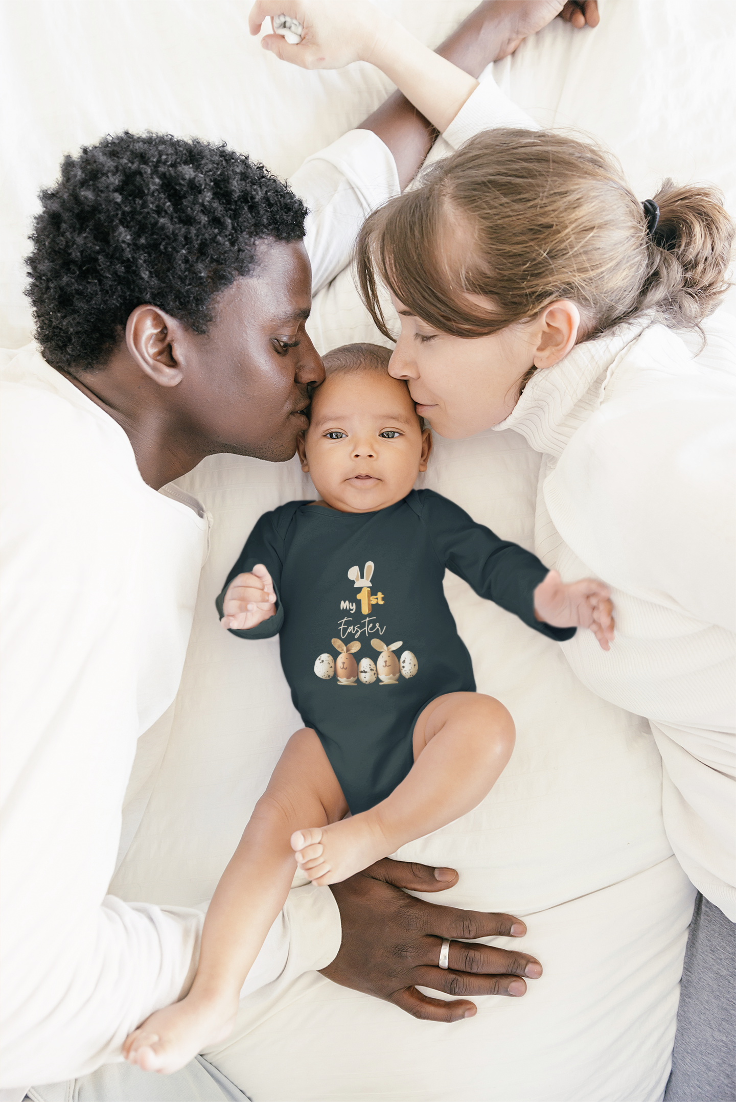 Easter Infant Bodysuit - My 1st Easter Bunny Design