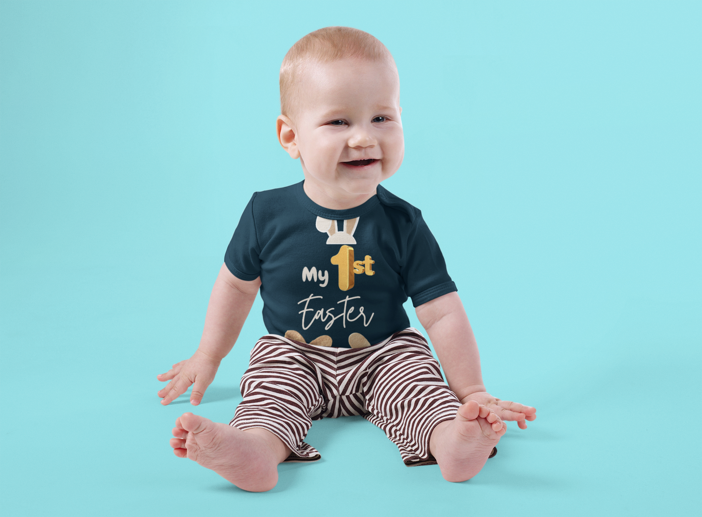 Easter Infant Bodysuit - My 1st Easter Bunny Design