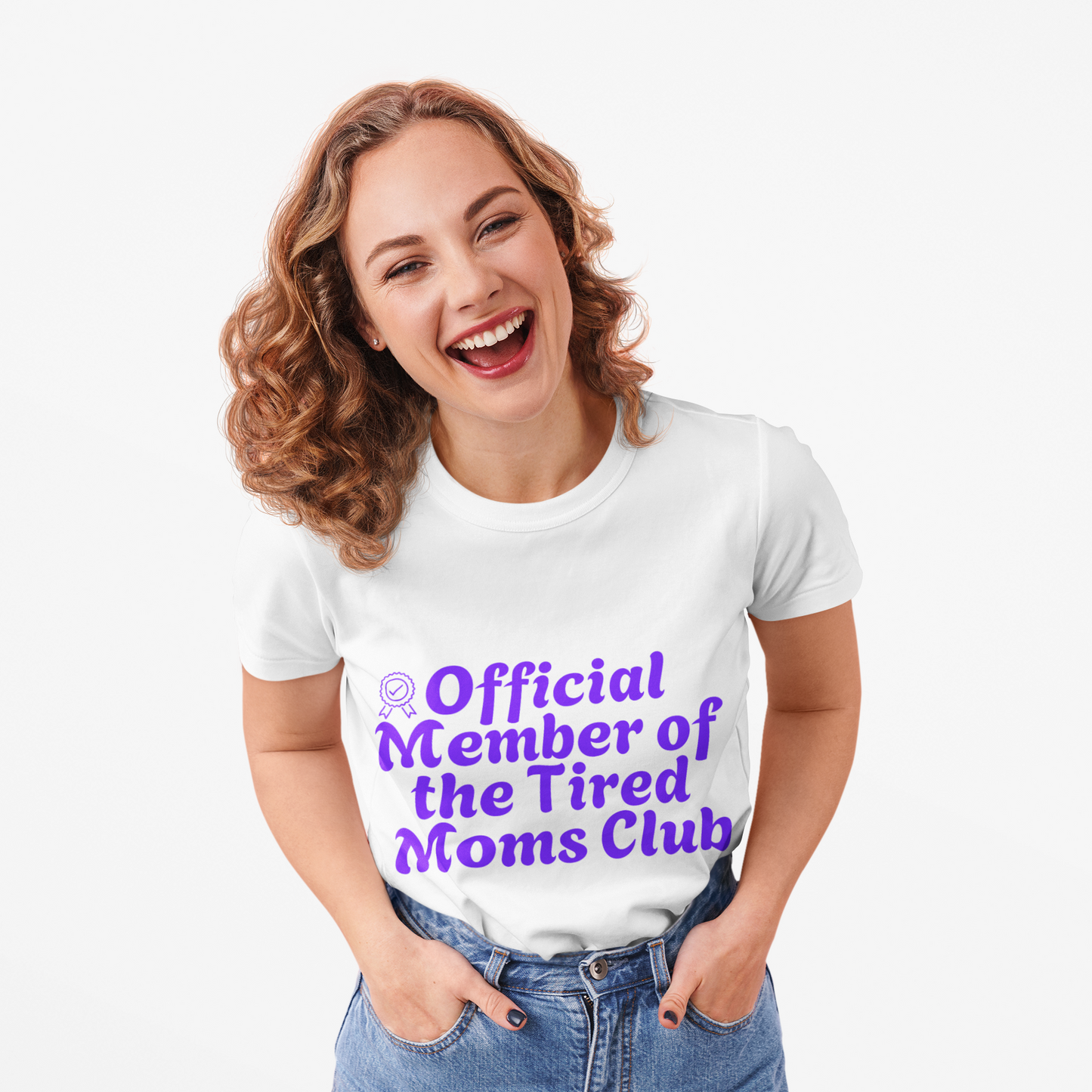 Funny T-Shirt for Tired Moms - Official Member of the Tired Moms Club