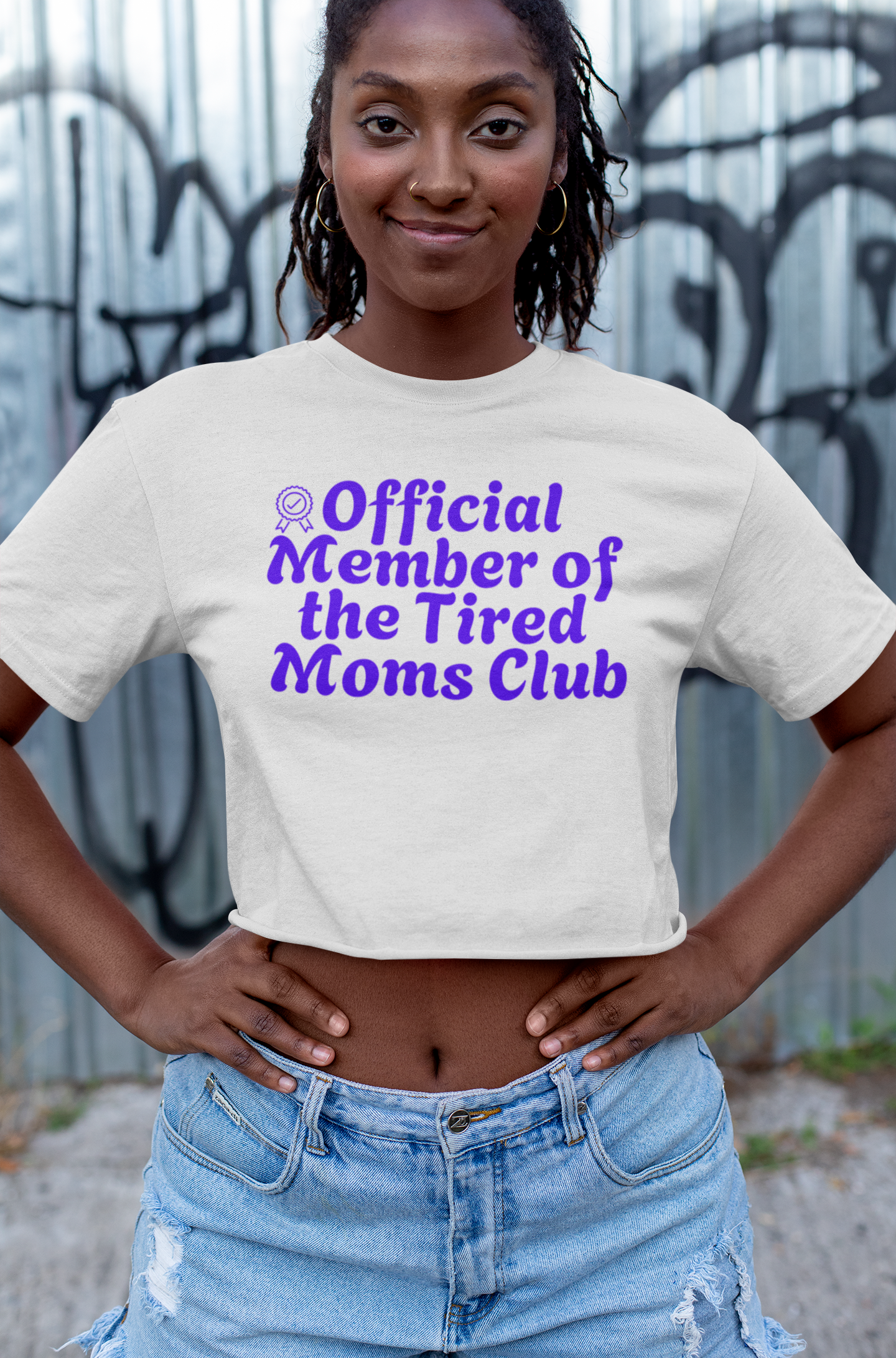 Funny T-Shirt for Tired Moms - Official Member of the Tired Moms Club