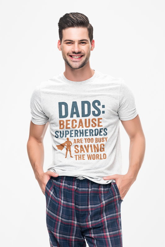 Dad Superhero T-Shirt, Funny Gift for Fathers Day, Unisex Tee, Birthday Gift for Dad, Family Reunion T-Shirt, Dad Humor Shirt