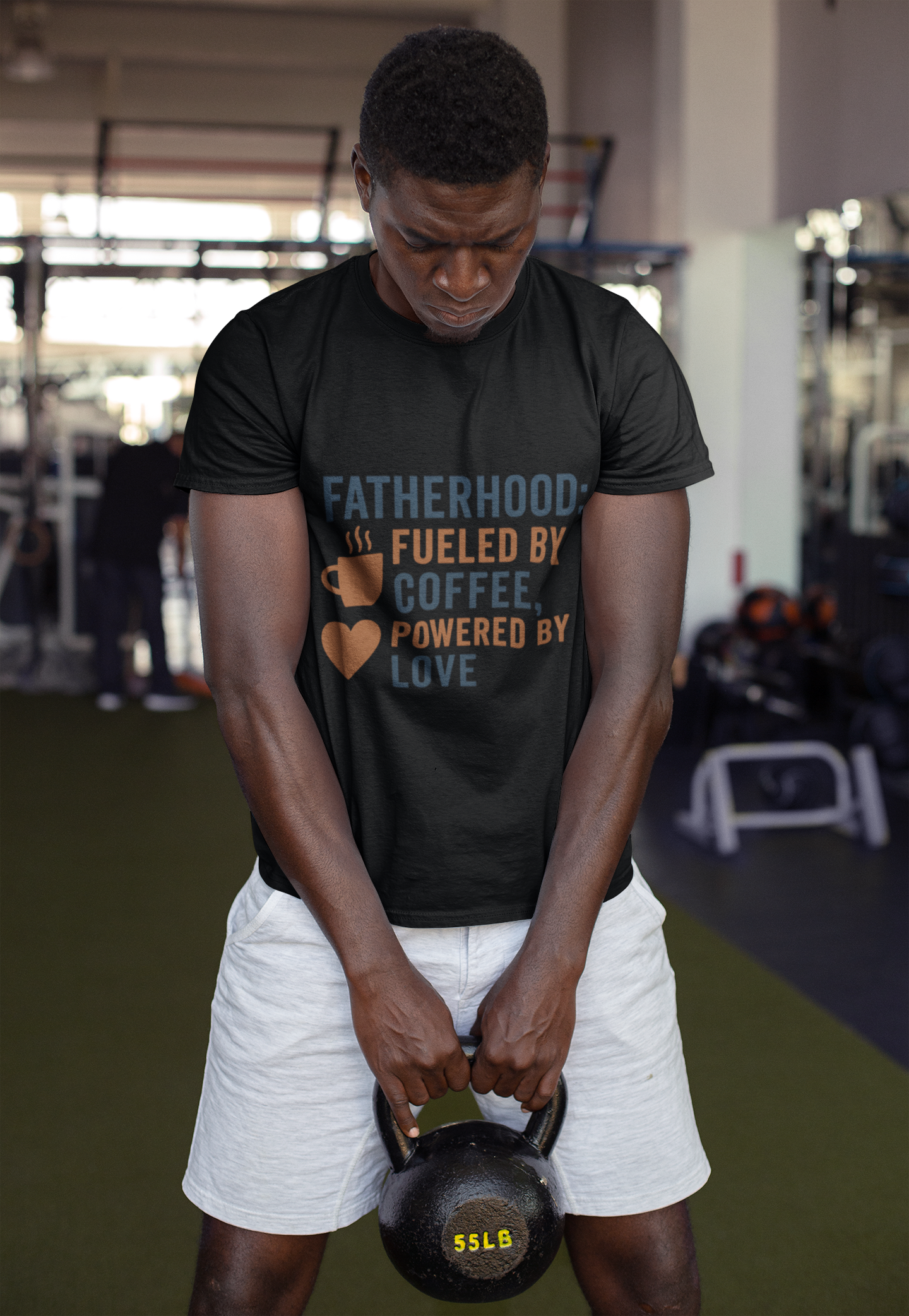 Fatherhood Coffee T-Shirt, Dad Shirt, Gift for Fathers, Unique Father's Day Tee, Casual Love Quote Tee