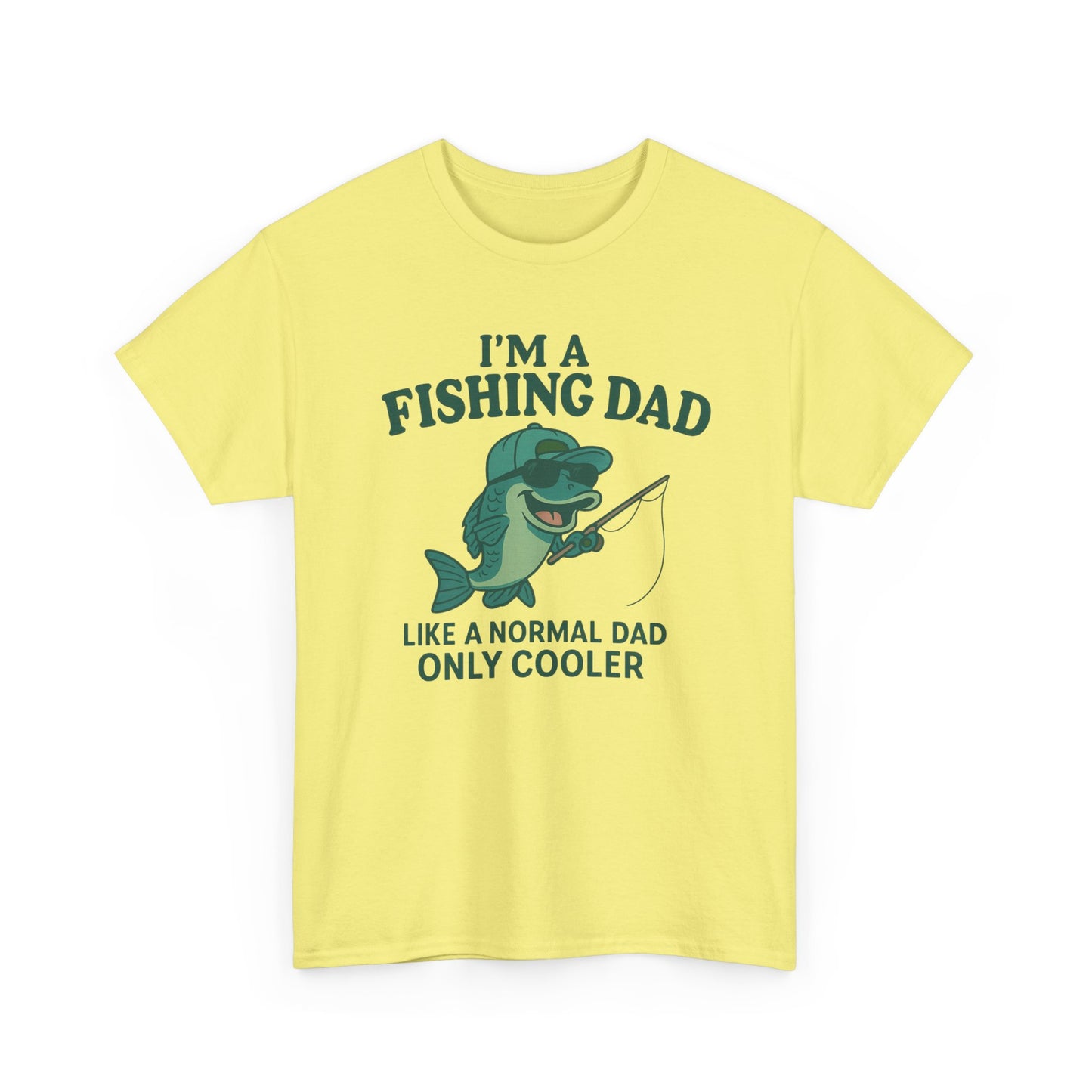 Fishing Dad Humor Tee - Perfect Gift for Father's Day, Fishing Enthusiasts, Casual Wear, Family Gatherings, Summer Fun