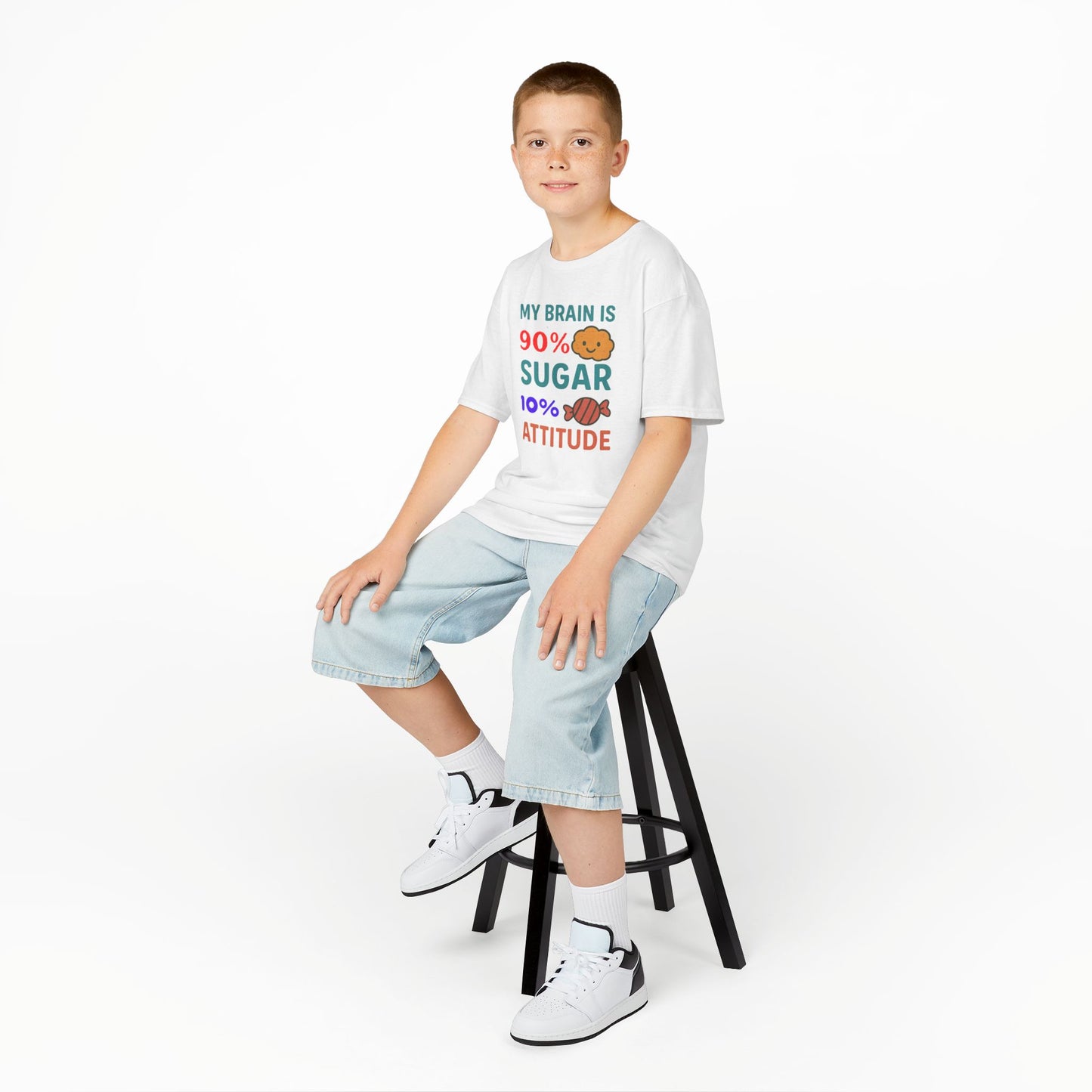 Fun Kids' Tee with Sweet Attitude