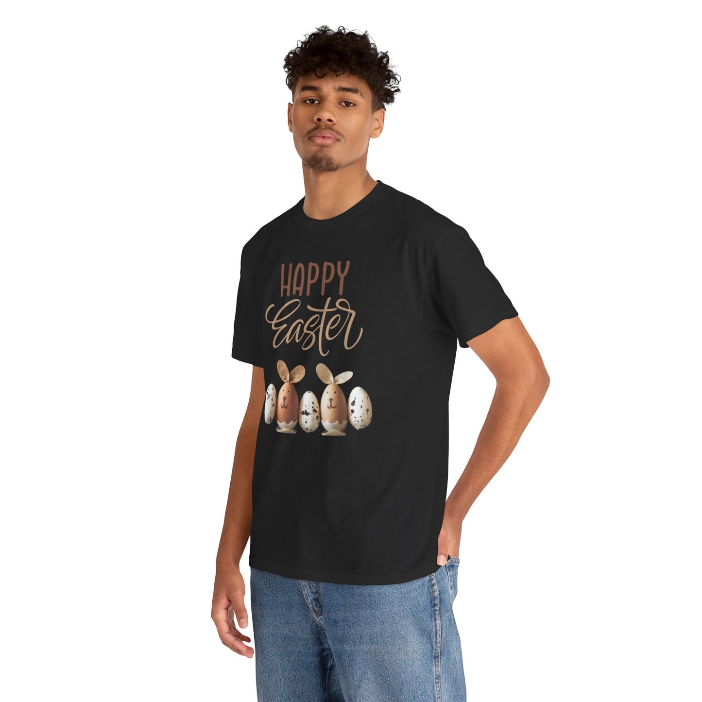 Happy Easter Unisex Heavy Cotton Tee