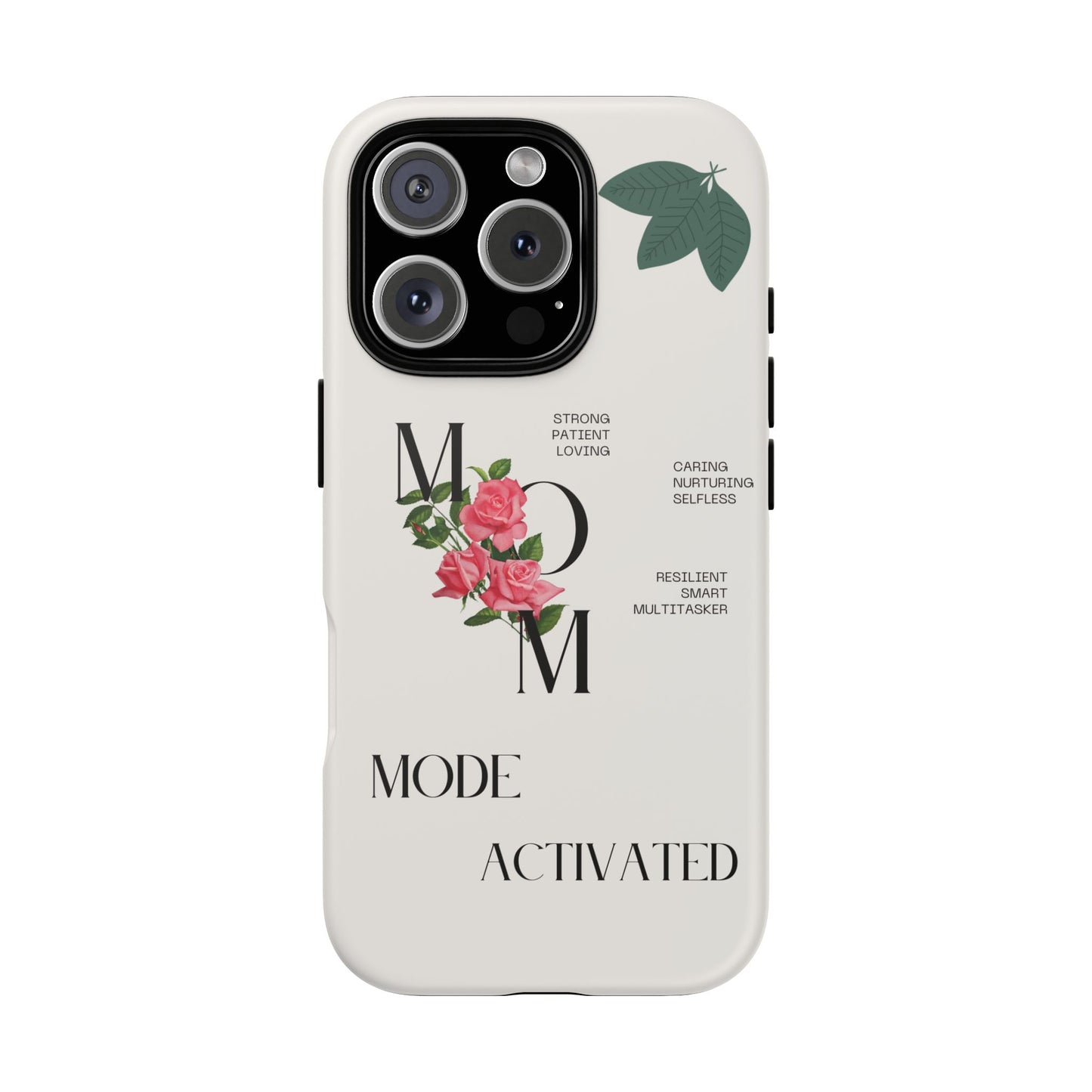 Personalized Phone Case for Moms | Mode Activated | Gift for Mother's Day, Birthday, Resilient, Loving, Durable