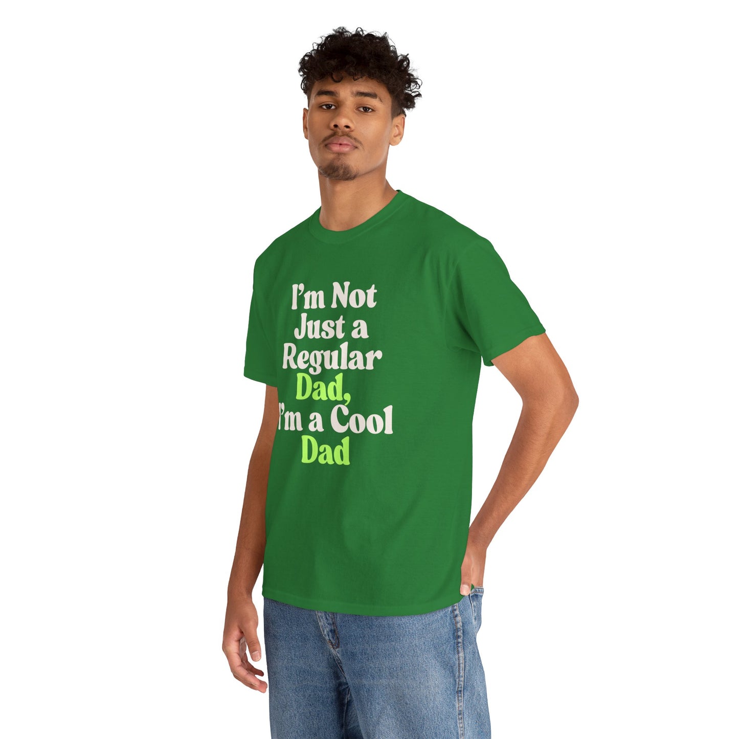 Cool Dad Unisex Heavy Cotton Tee | Funny Dad T-Shirt, Father's Day Gift, Casual Wear, Family Gathering, Gift for Him
