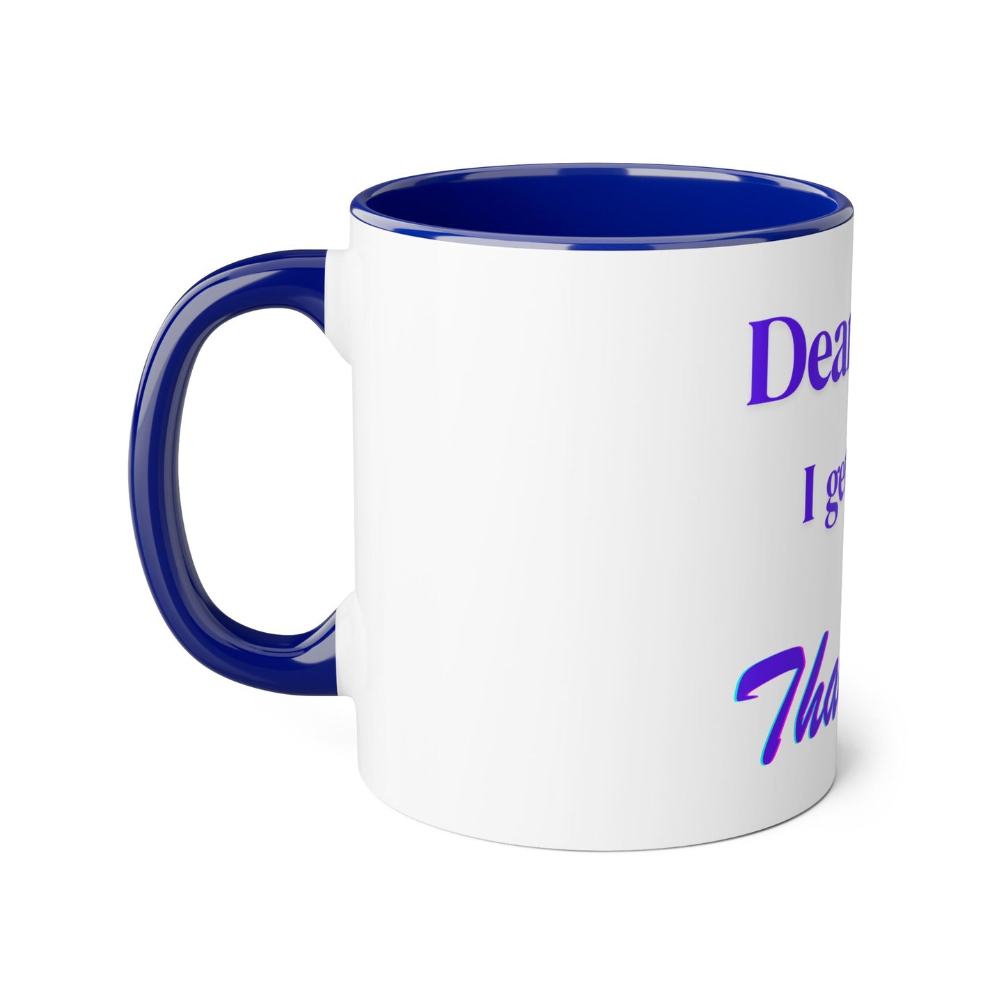 Inspirational Thank You Mug for Moms - 11oz Accent Coffee Cup