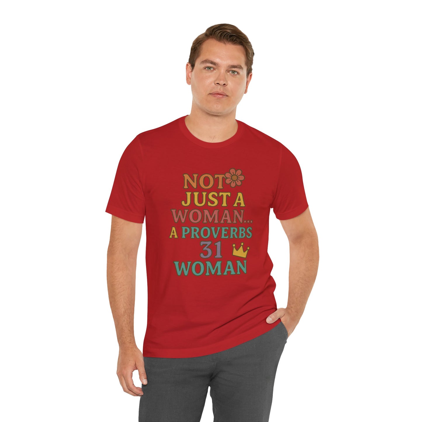 Proverbs 31 Woman Tee, Empowerment Shirt, Faith-Based Gift, Christian Apparel, Inspirational Clothing, Modest Fashion