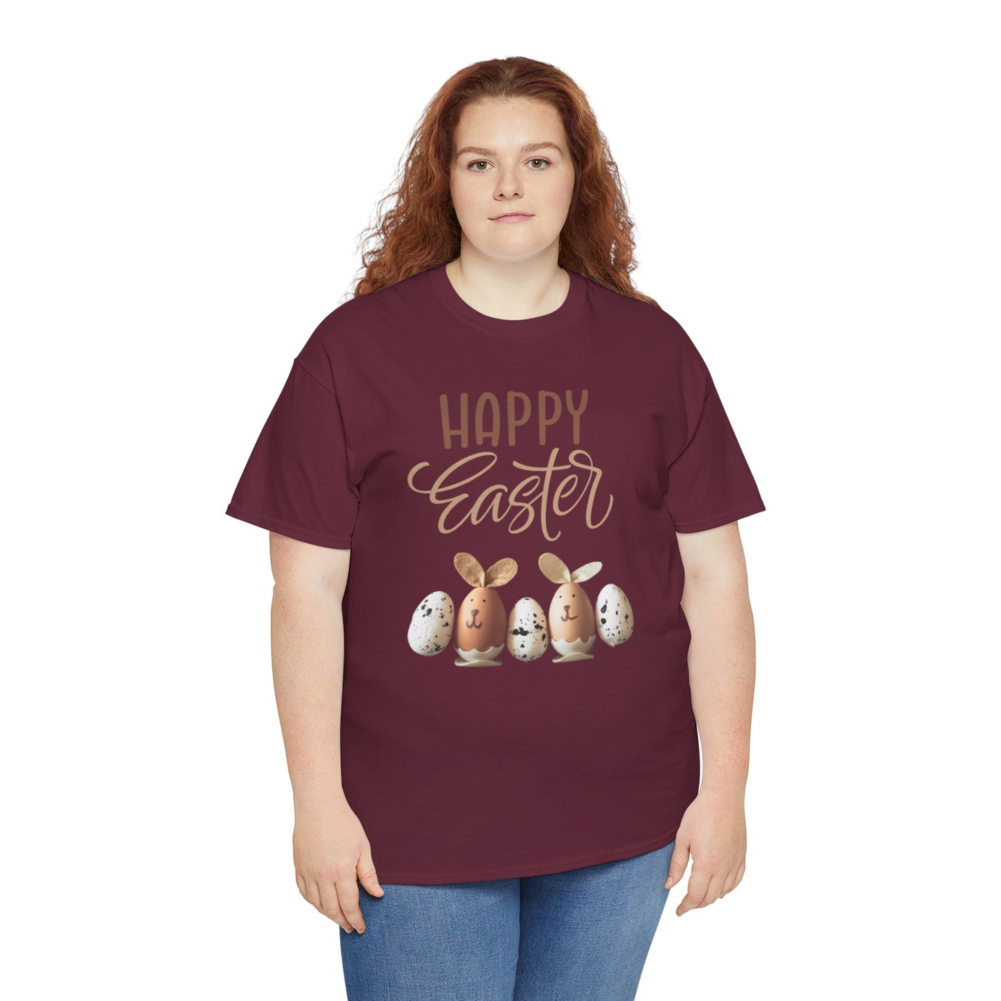 Happy Easter Unisex Heavy Cotton Tee