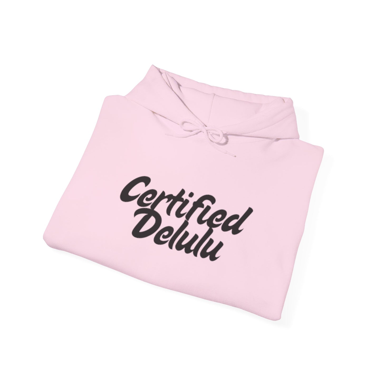 Certified Delulu Unisex Hoodie - Cozy Sweatshirt for Everyday Comfort