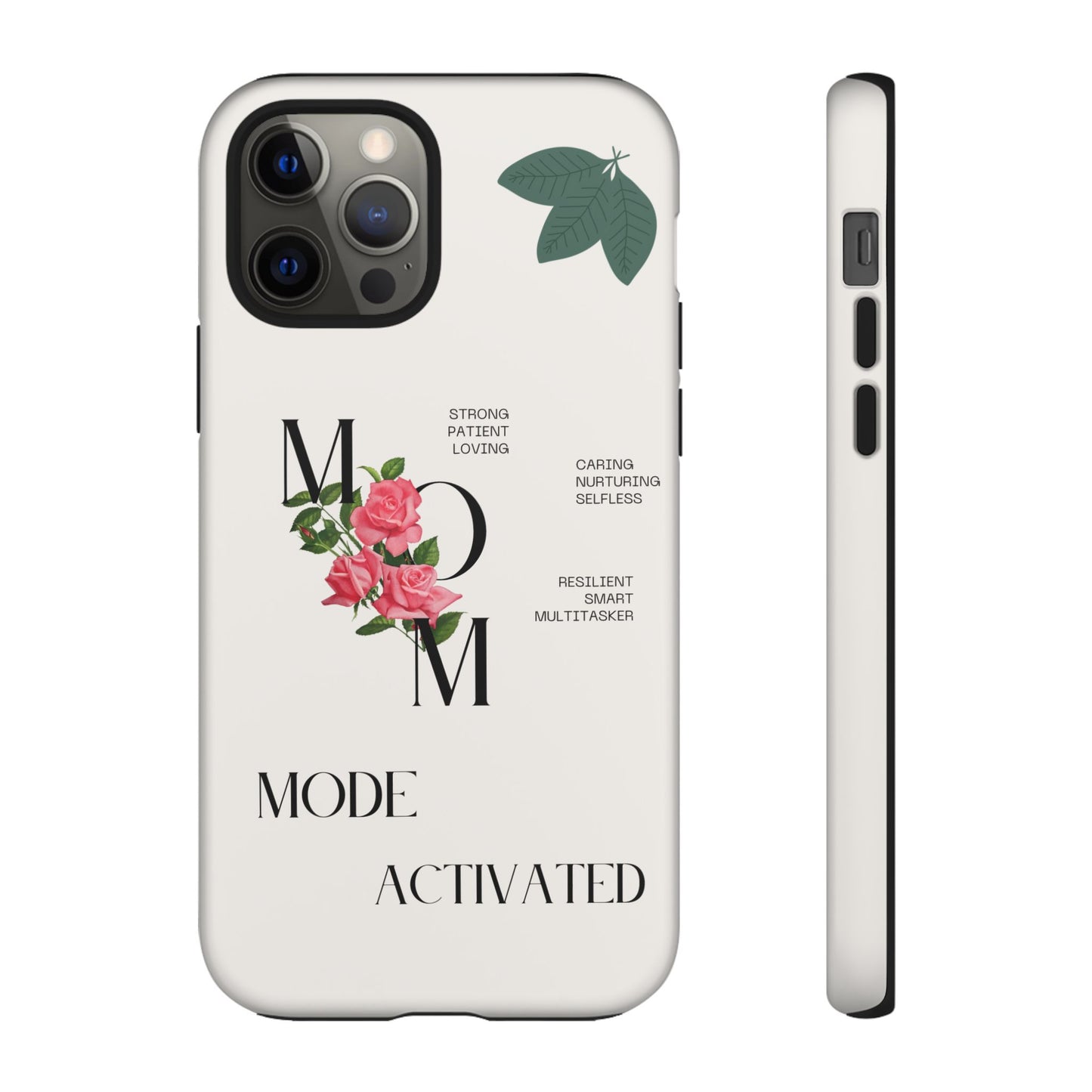 Personalized Phone Case for Moms | Mode Activated | Gift for Mother's Day, Birthday, Resilient, Loving, Durable