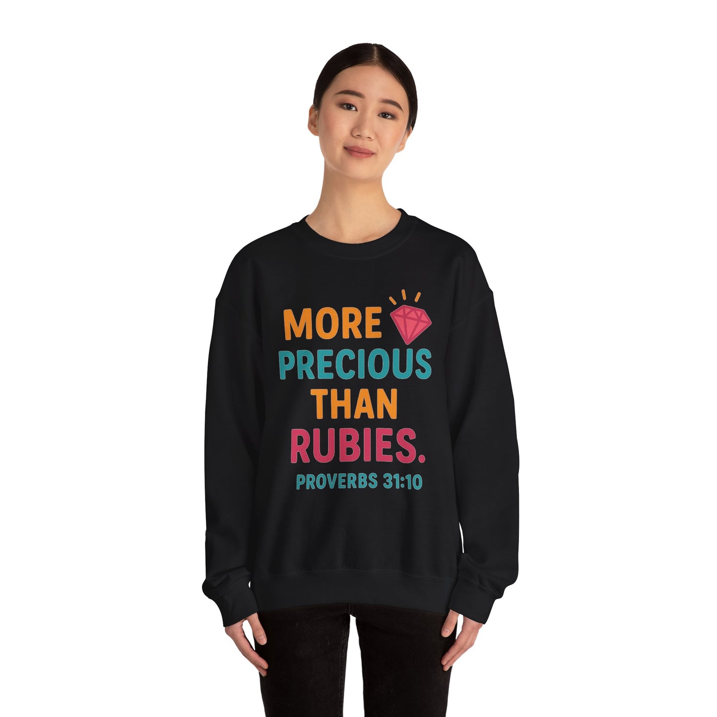 Inspirational Proverbs Sweatshirt | Cozy Crewneck | Gifts for Friends, Bible Verse Apparel, Faith Fashion, Unisex Clothing