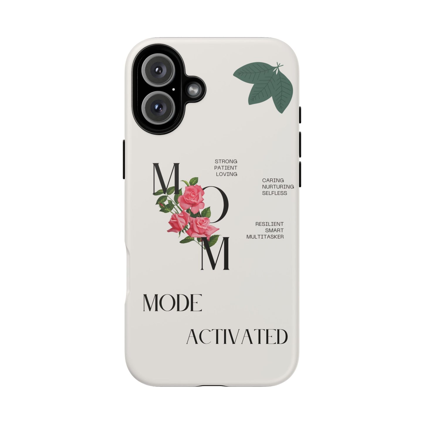 Personalized Phone Case for Moms | Mode Activated | Gift for Mother's Day, Birthday, Resilient, Loving, Durable