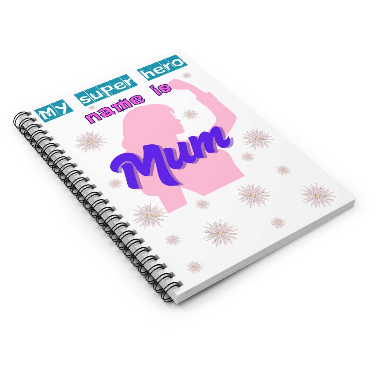Personalized Mum Spiral Notebook - Perfect Gift for Mother's Day