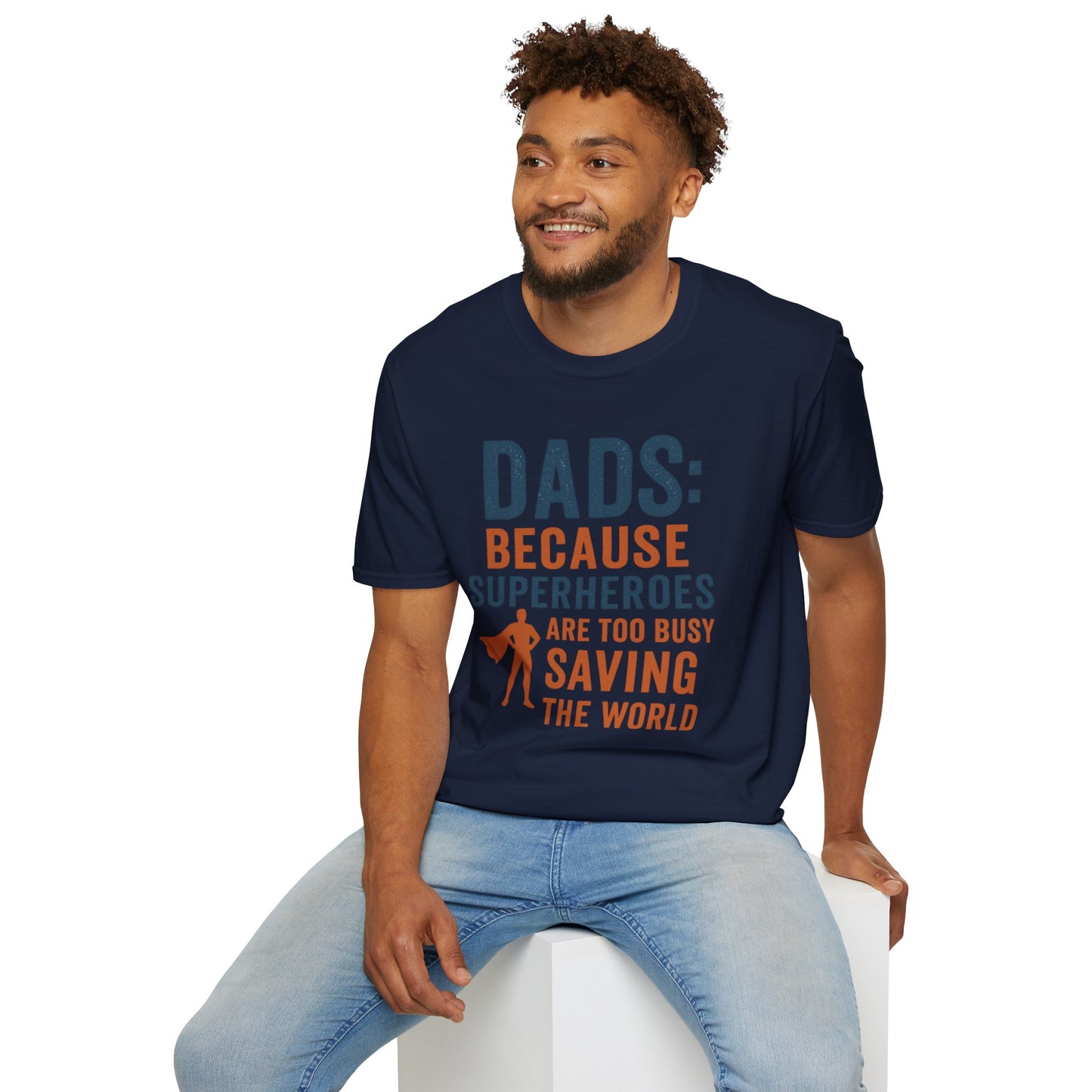 Dad Superhero T-Shirt, Funny Gift for Fathers Day, Unisex Tee, Birthday Gift for Dad, Family Reunion T-Shirt, Dad Humor Shirt