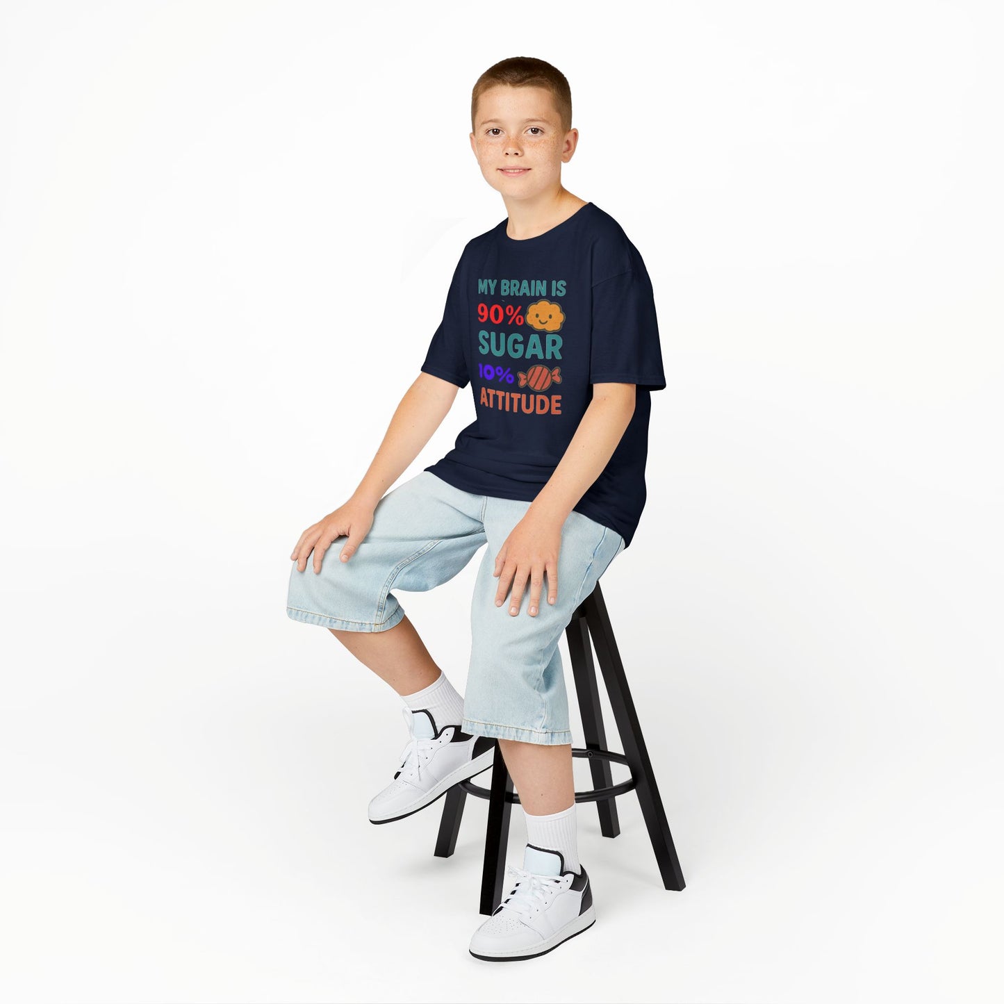 Fun Kids' Tee with Sweet Attitude