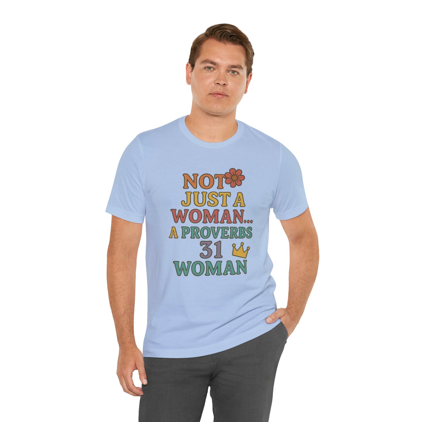 Proverbs 31 Woman Tee, Empowerment Shirt, Faith-Based Gift, Christian Apparel, Inspirational Clothing, Modest Fashion