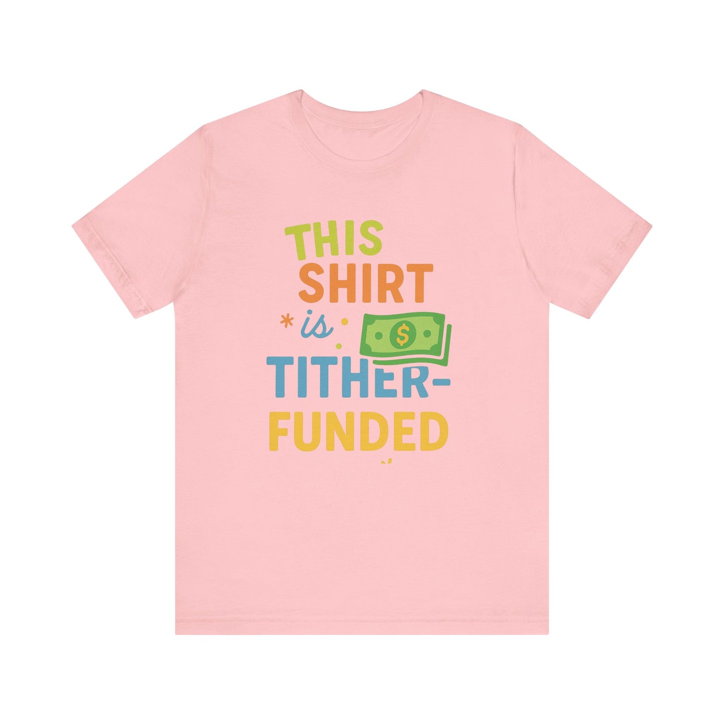 T-Shirt with Fun Funding Design, Humor Tee for Casual Wear, Unique Gift for Gamers, Great for Birthdays and Events, Playful and Stylish
