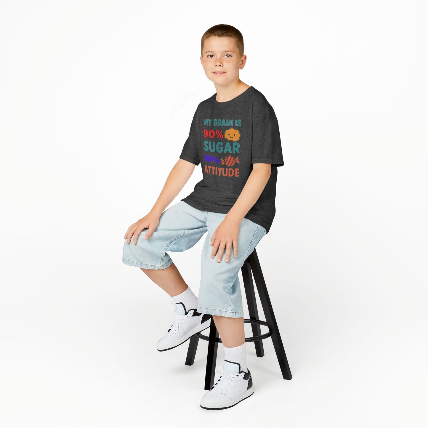 Fun Kids' Tee with Sweet Attitude
