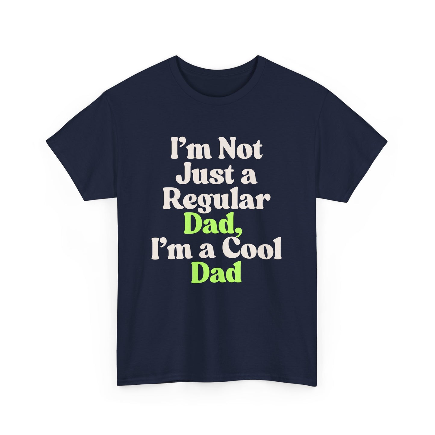 Cool Dad Unisex Heavy Cotton Tee | Funny Dad T-Shirt, Father's Day Gift, Casual Wear, Family Gathering, Gift for Him