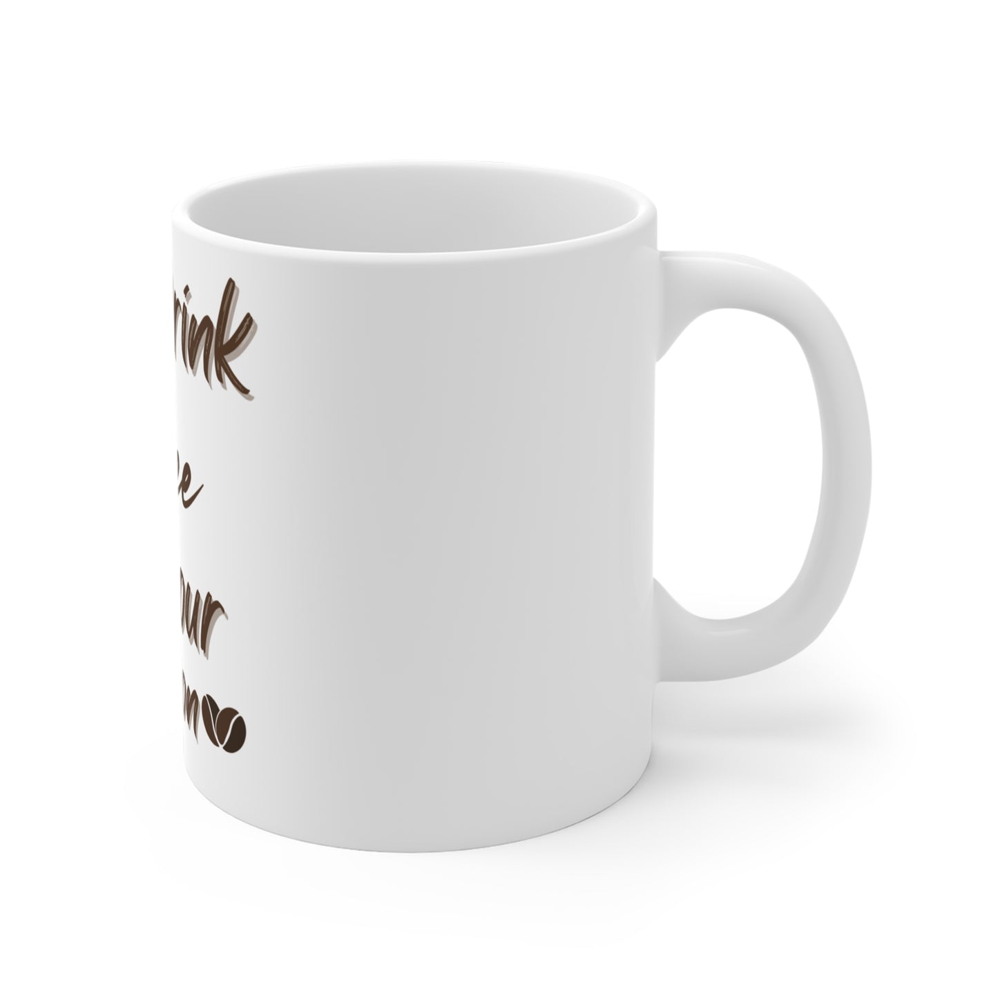 Coffee Protection Ceramic Mug - Funny Coffee Lover Gift (11oz/15oz/20oz)