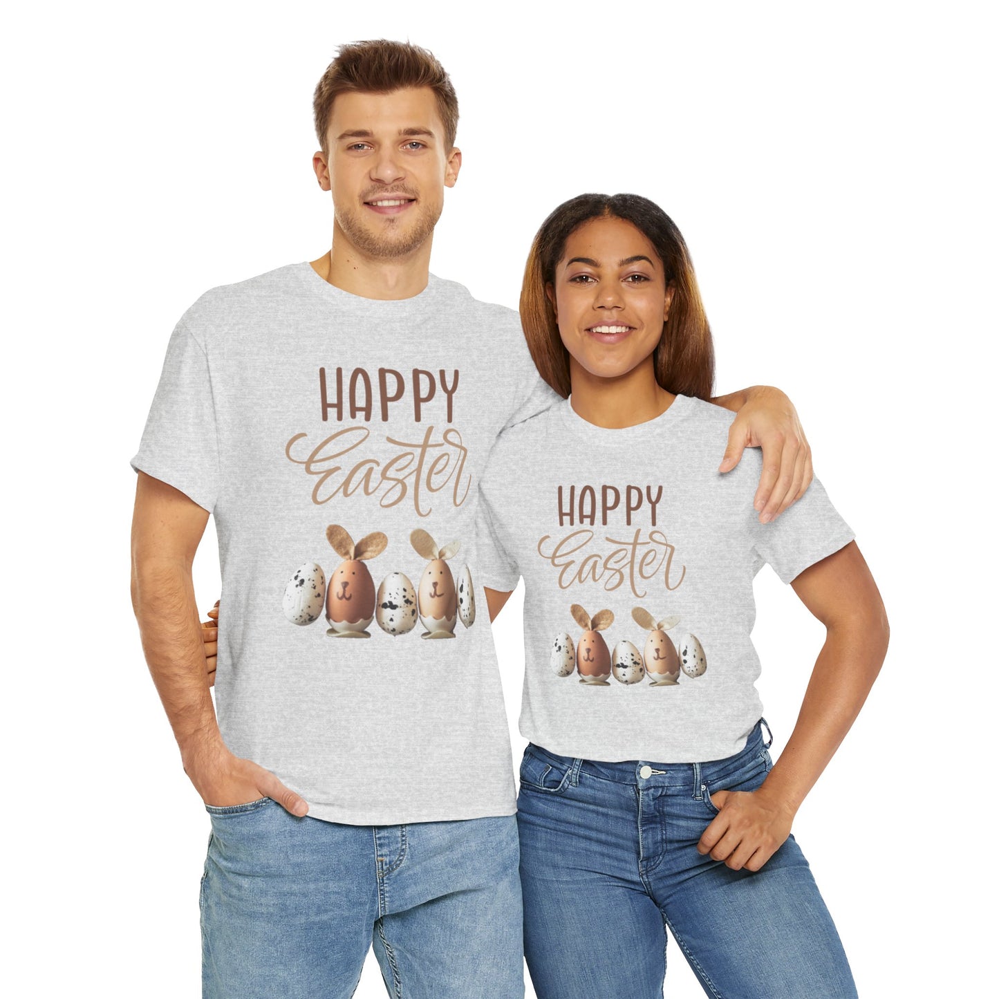 Happy Easter Unisex Heavy Cotton Tee