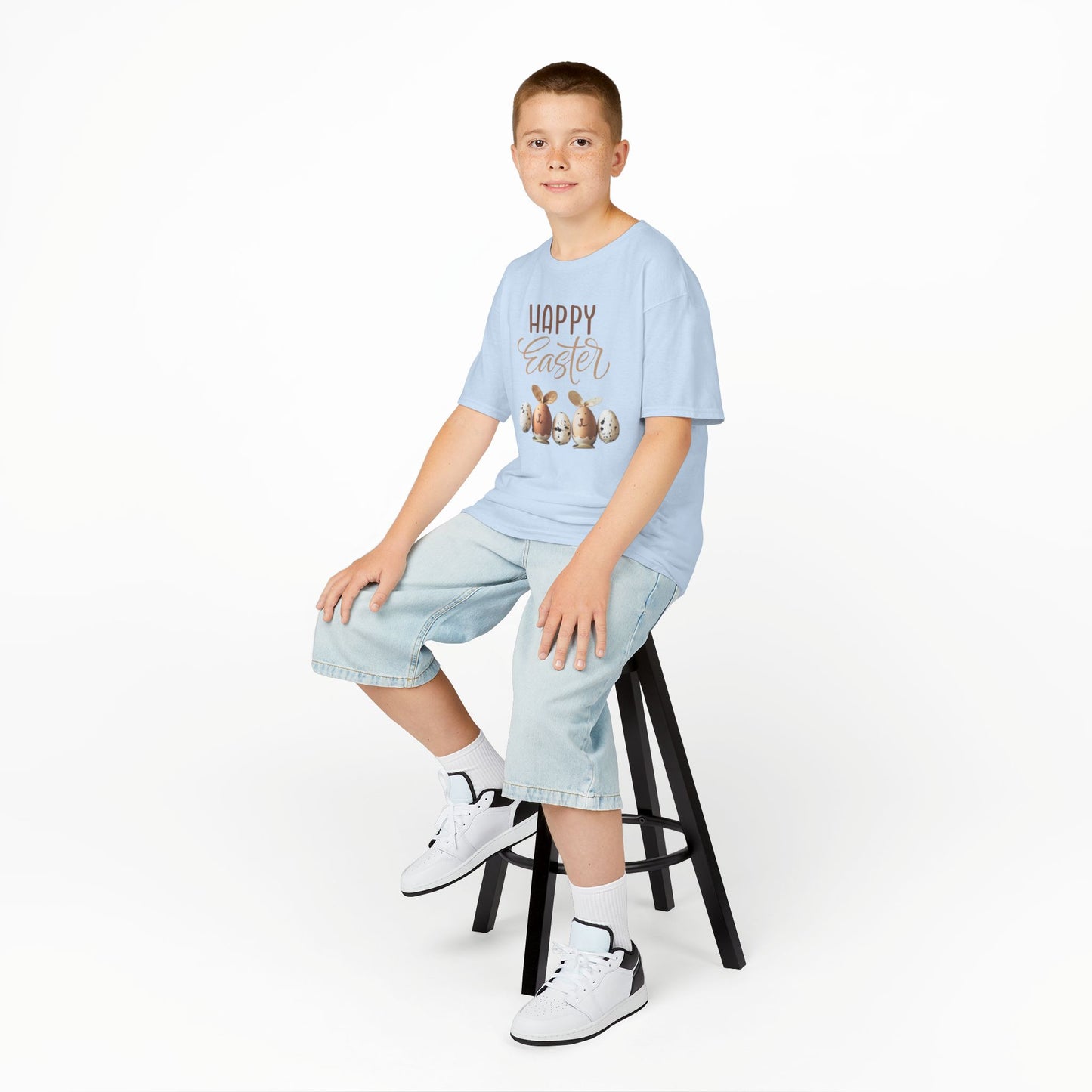Happy Easter Kids Heavy Cotton Tee