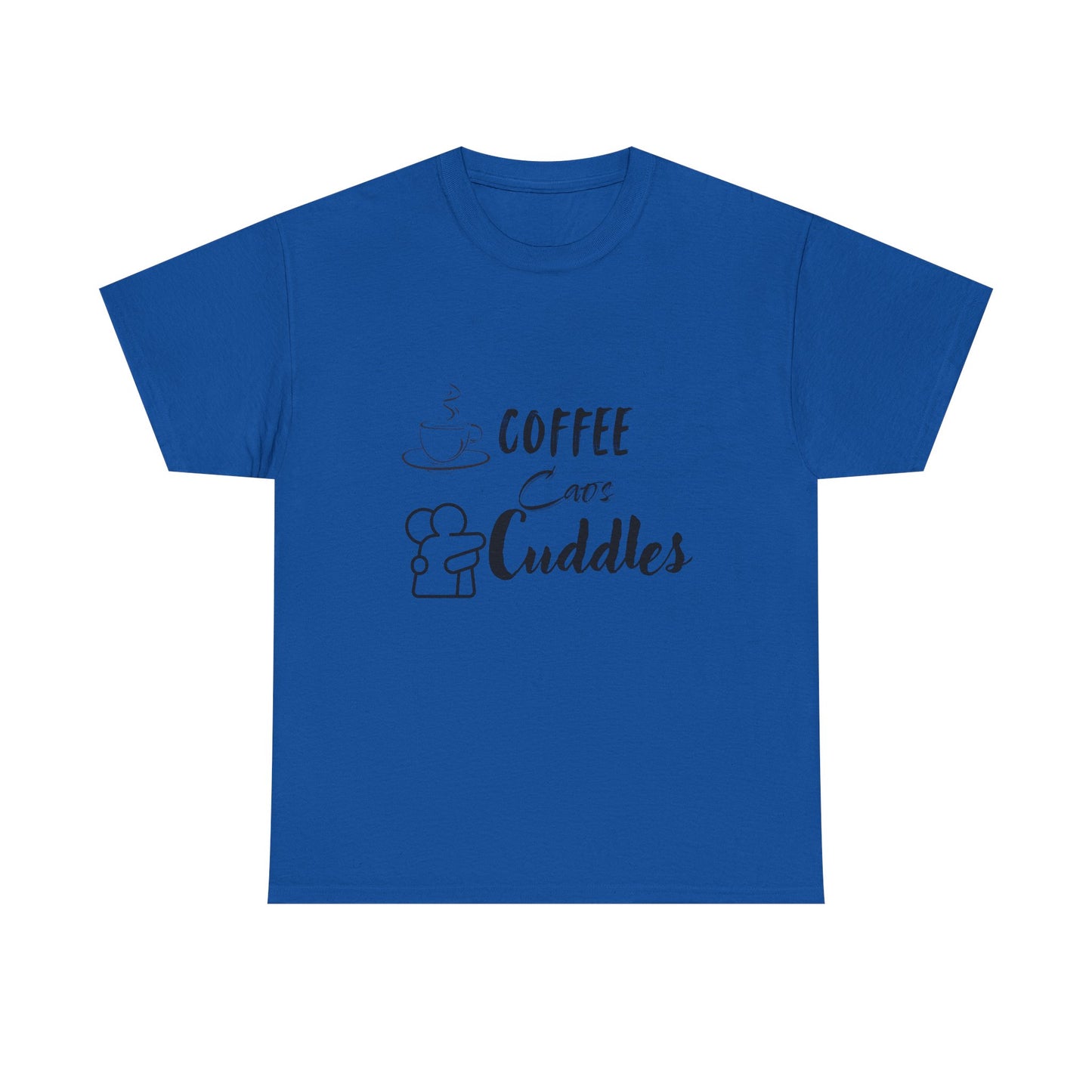 Coffee Cuddles Unisex Heavy Cotton Tee- Men