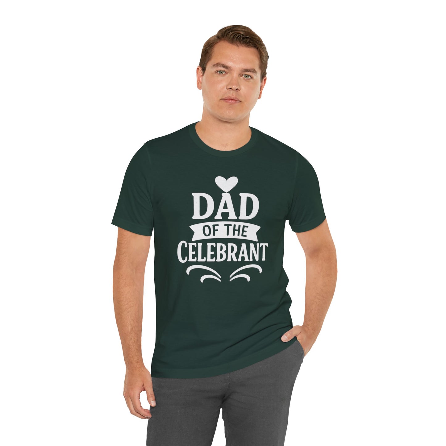 Celebration Dad Tee - Father's Day Gift, Unisex Jersey T-Shirt, Parent Humor Shirt, Casual Family Wear, Birthday Present