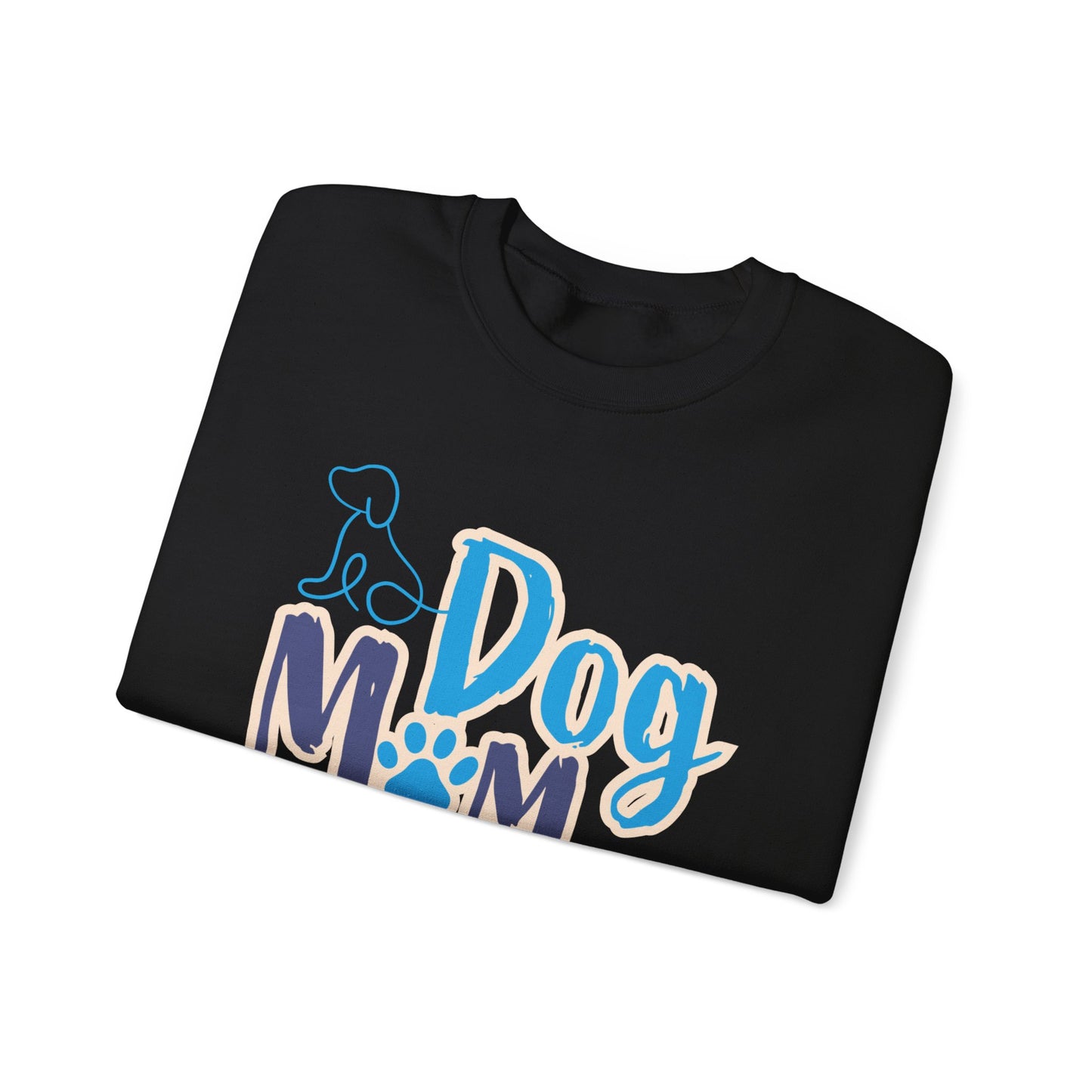 Dog Mom Sweatshirt, Unisex Dog Lover Crewneck, Pet Owner Gift, Cozy Casual Wear, Birthday & Holiday Gift for Dog Lovers