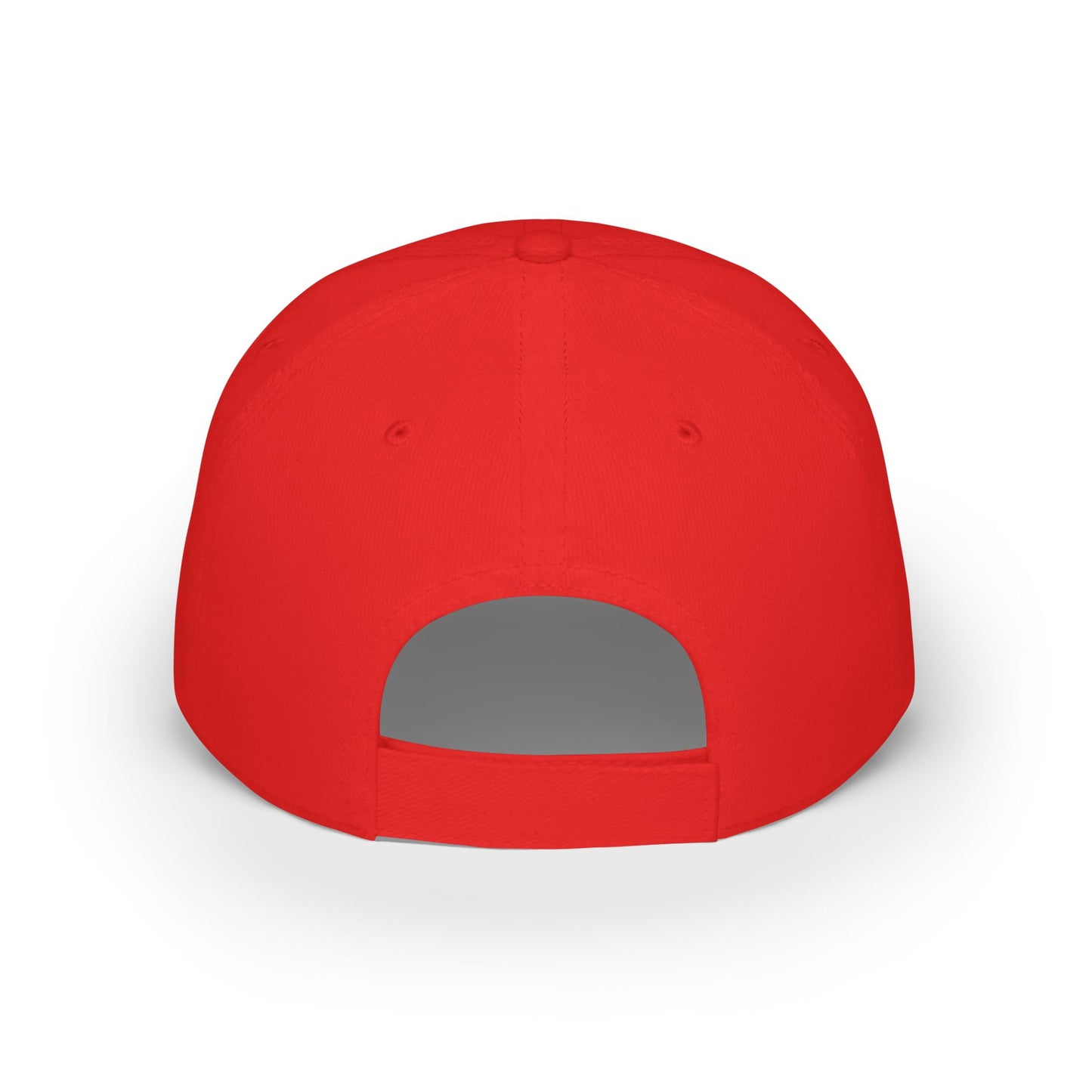 Bussin Low Profile Baseball Cap - Fun Red Cap for Casual Outings & Celebrations