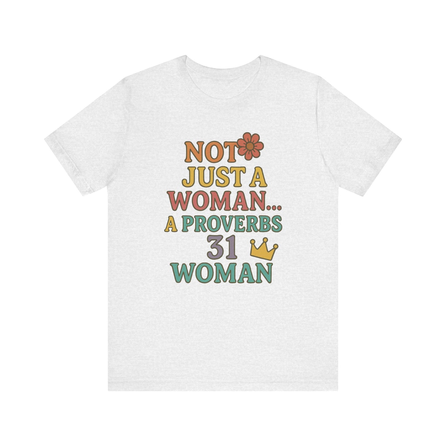 Proverbs 31 Woman Tee, Empowerment Shirt, Faith-Based Gift, Christian Apparel, Inspirational Clothing, Modest Fashion