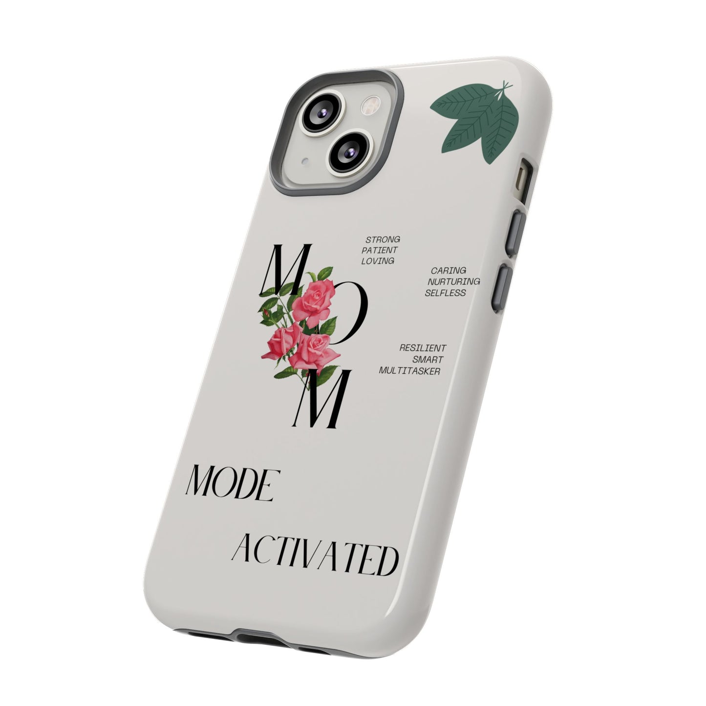 Personalized Phone Case for Moms | Mode Activated | Gift for Mother's Day, Birthday, Resilient, Loving, Durable