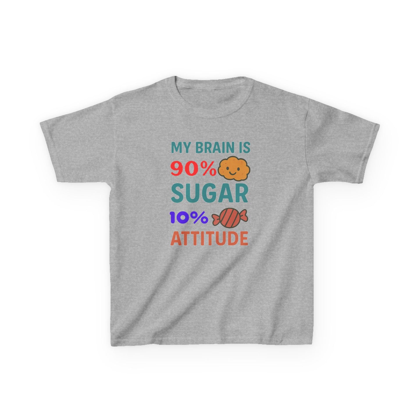 Fun Kids' Tee with Sweet Attitude