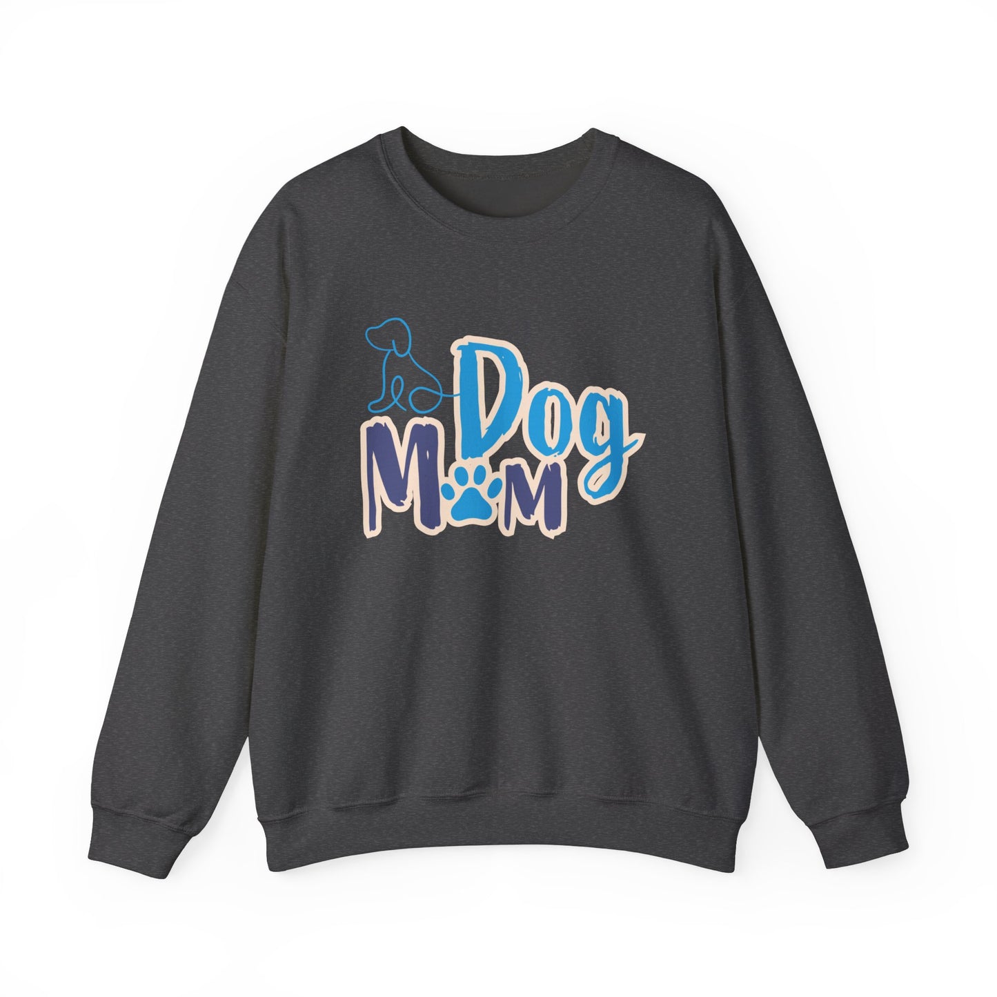 Dog Mom Sweatshirt, Unisex Dog Lover Crewneck, Pet Owner Gift, Cozy Casual Wear, Birthday & Holiday Gift for Dog Lovers