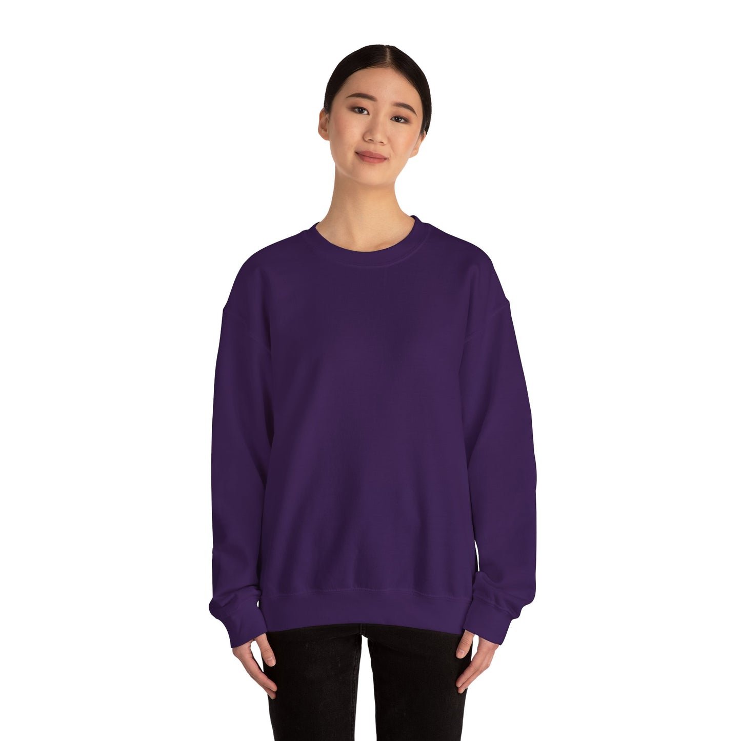 Running Late Is My Cardio Unisex Crewneck Sweatshirt - Cozy Activewear for Fitness Enthusiasts - Back print only