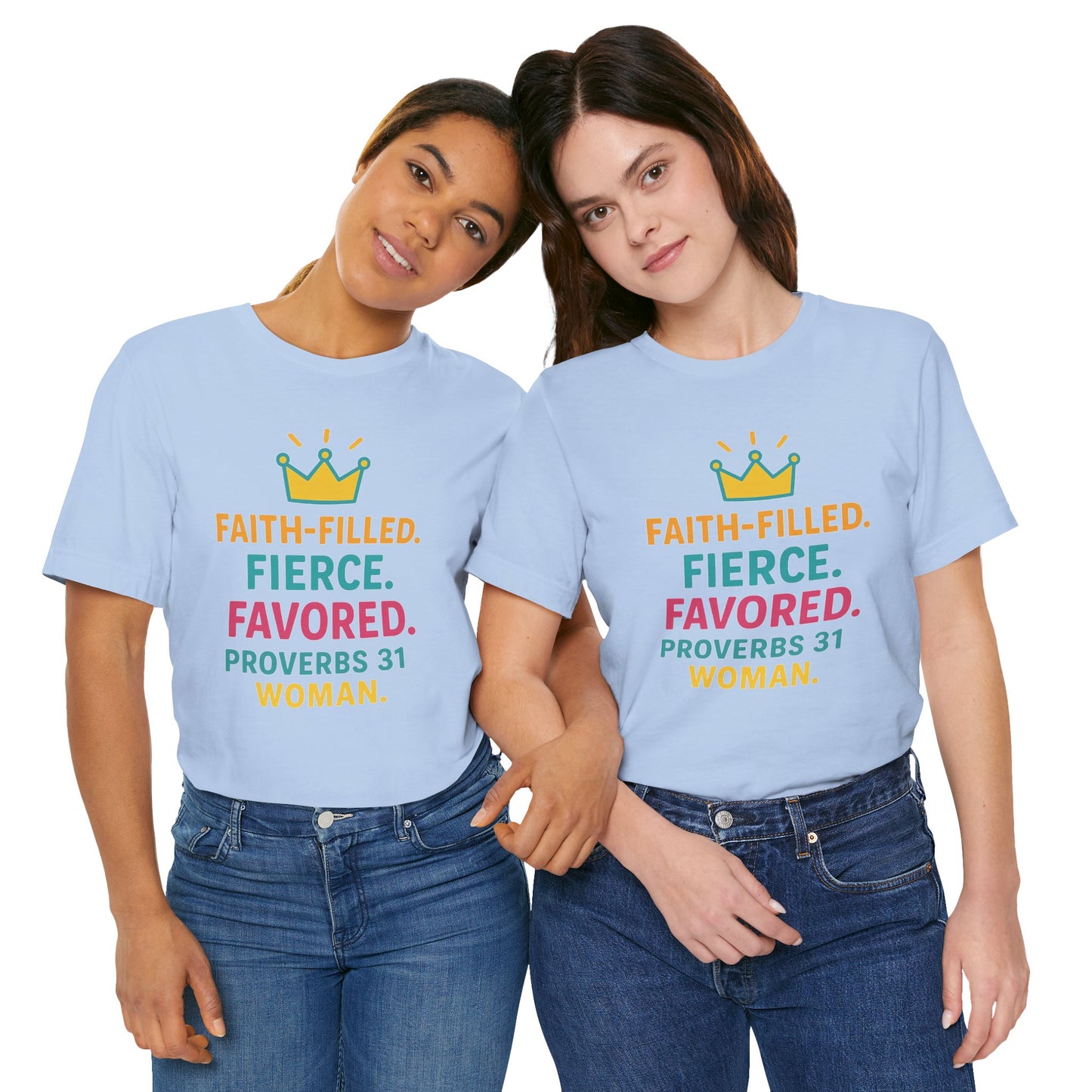 Faith-Filled Proverbs 31 Unisex Tee, Inspirational T-Shirt, Christian Apparel, Faith-Based Gifts, Motivational Top