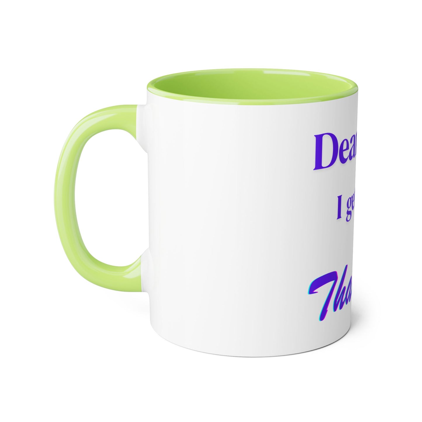 Inspirational Thank You Mug for Moms - 11oz Accent Coffee Cup