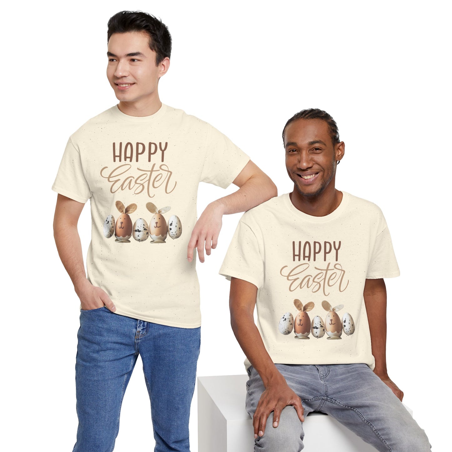 Happy Easter Unisex Heavy Cotton Tee