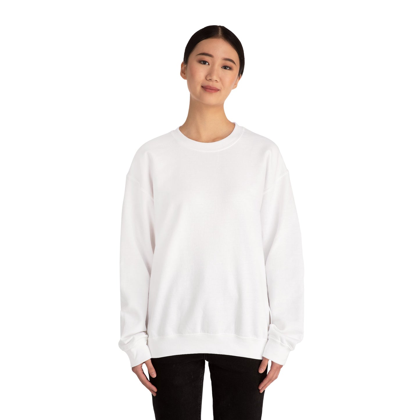 Running Late Is My Cardio Unisex Crewneck Sweatshirt - Cozy Activewear for Fitness Enthusiasts - Back print only
