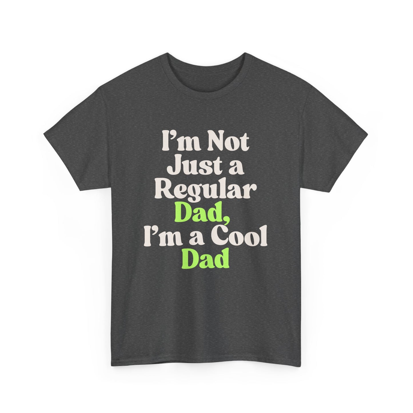 Cool Dad Unisex Heavy Cotton Tee | Funny Dad T-Shirt, Father's Day Gift, Casual Wear, Family Gathering, Gift for Him
