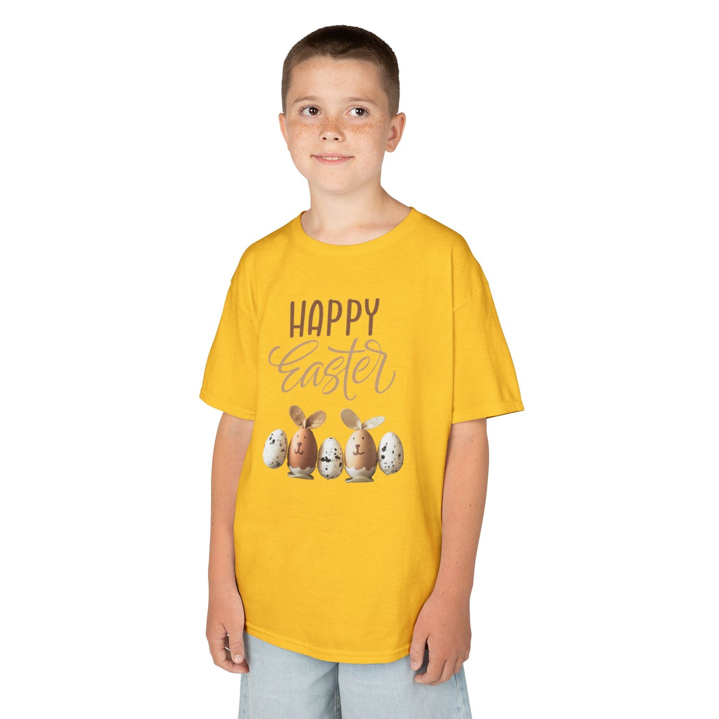 Happy Easter Kids Heavy Cotton Tee