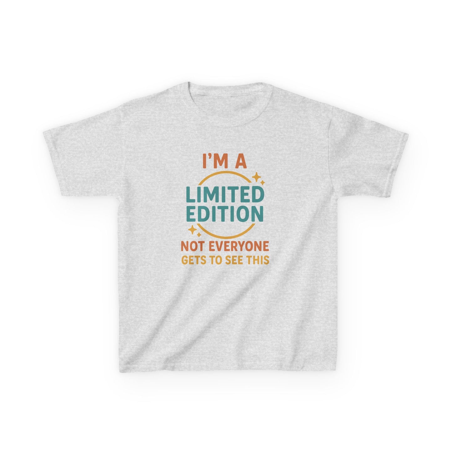 Limited Edition Kids Tee, Fun T-Shirt for Kids, Unique Gift for Birthdays, Playful Cotton Tee, Youth Apparel