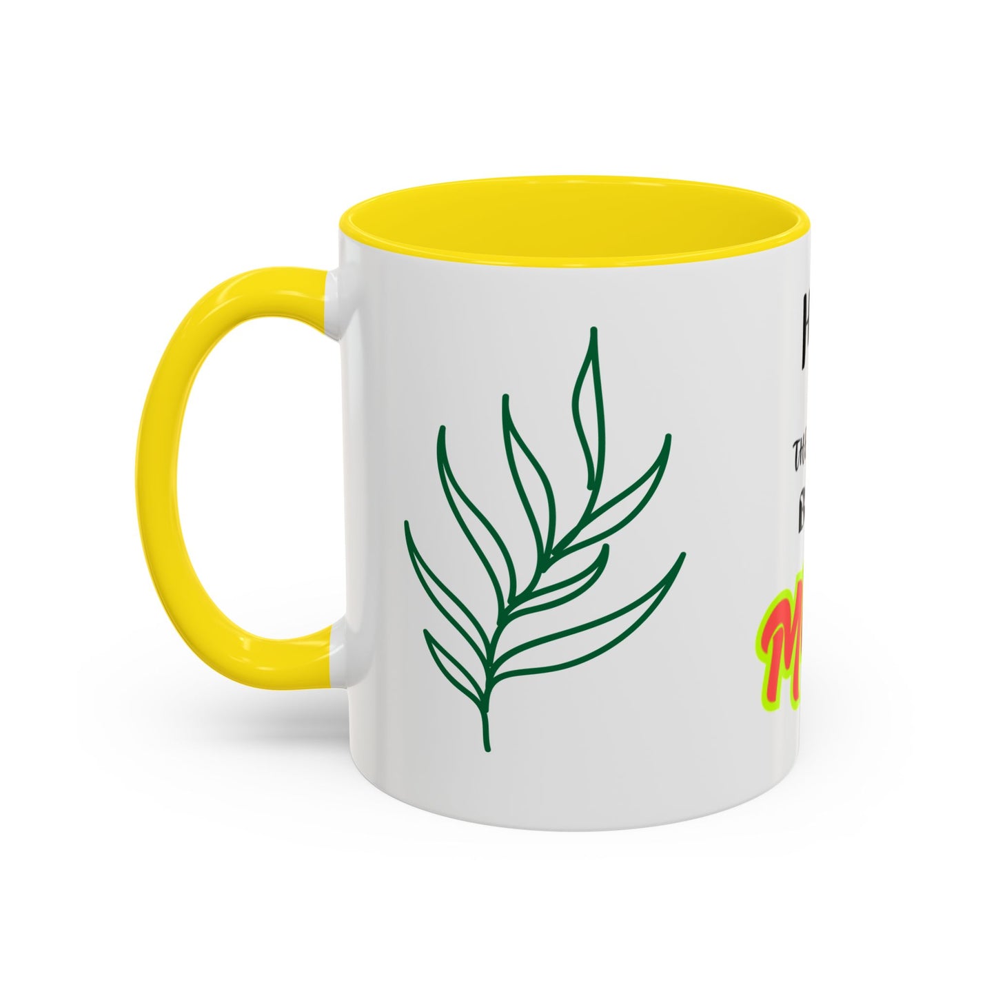 Best Mum Accent Coffee Mug | Perfect Gift for Mother's Day