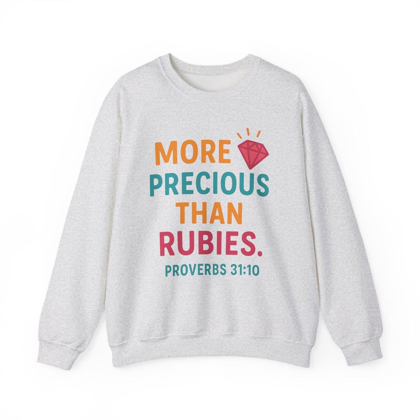 Inspirational Proverbs Sweatshirt | Cozy Crewneck | Gifts for Friends, Bible Verse Apparel, Faith Fashion, Unisex Clothing