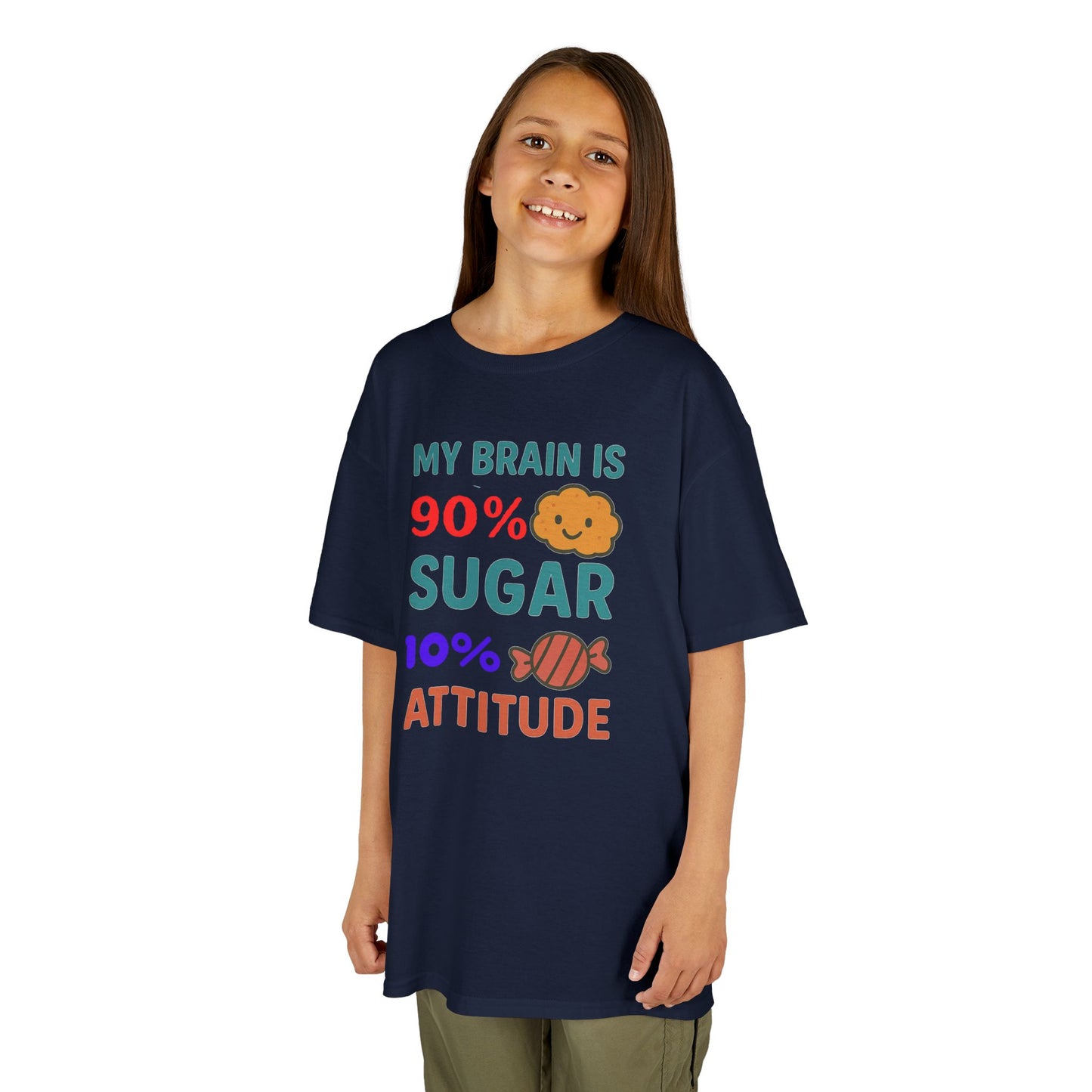 Fun Kids' Tee with Sweet Attitude